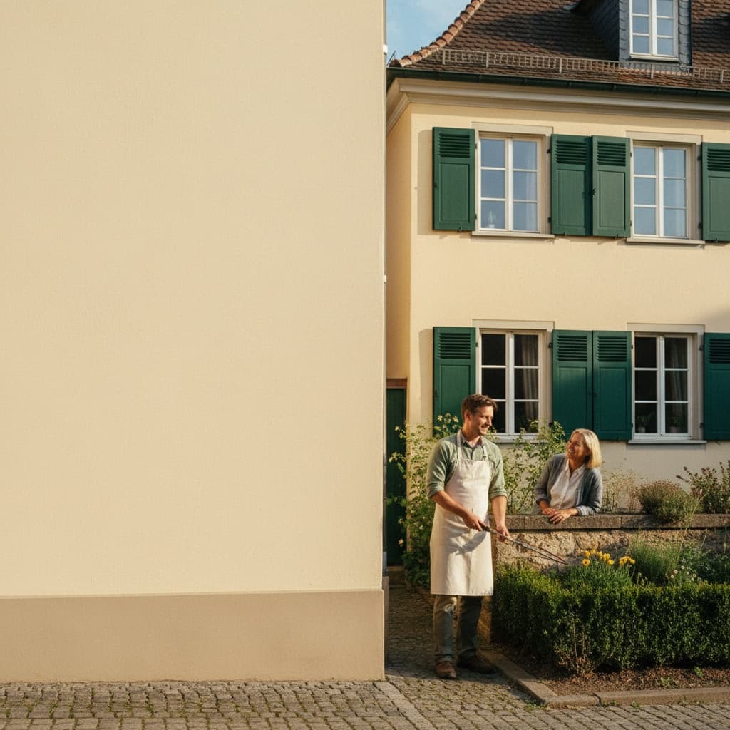 Helfer bei der Gartenarbeit in Karlsruhe